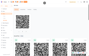 Smart Table QR Ordering